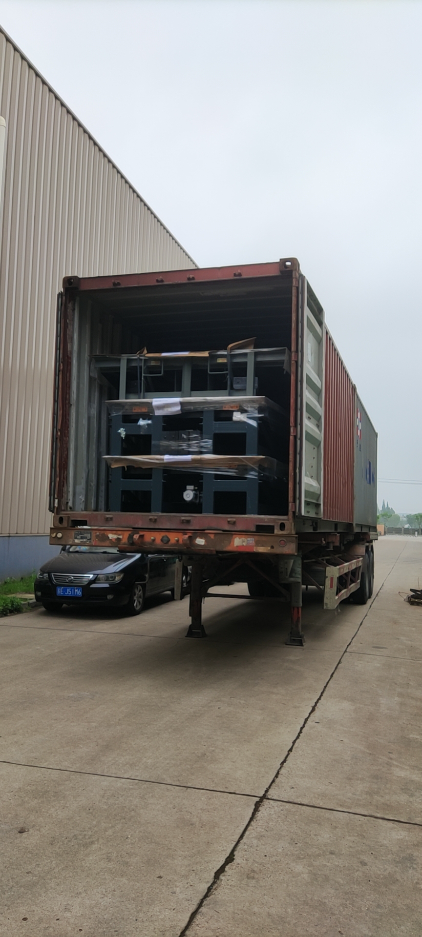 Stipare et shipping de hydrau Dock Leveler in American customers